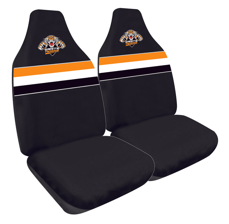 Wests Tigers Car Seat Covers