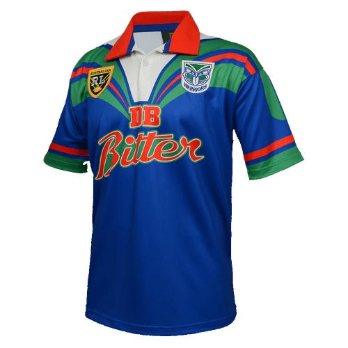 New Zealand Auckland Warriors 1995 Retro Home Jersey