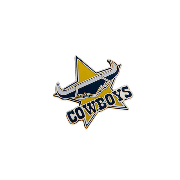 North Queensland Cowboys Pin - Metal Logo
