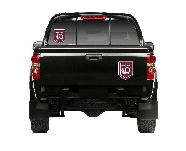 QLD Maroons Car Logo Sticker - Mega