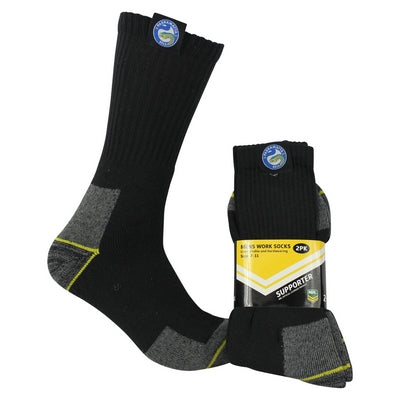 Parramatta Eels Work Socks (2pk)
