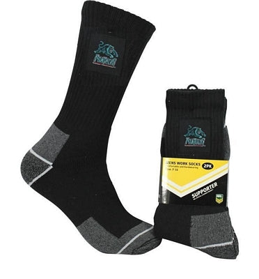 Penrith Panthers Work Socks (2pk)