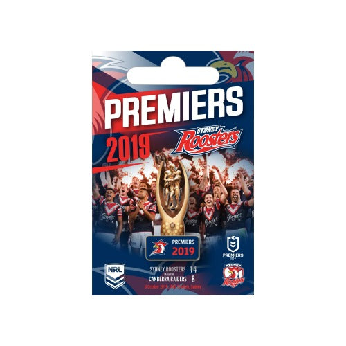 Sydney Roosters 2019 Premiers Pin - Trophy