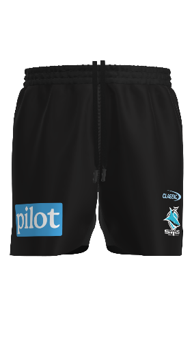 Cronulla Sharks 2023 Kids Players Training Shorts