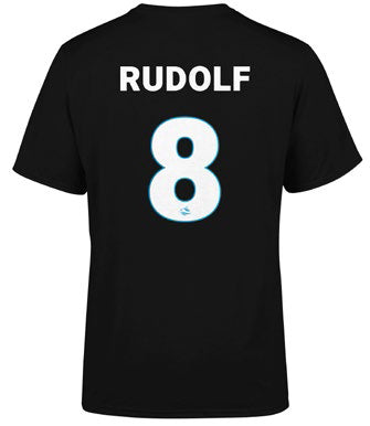 Cronulla Sharks Mens Supporter Player Shirt - Toby Rudolf
