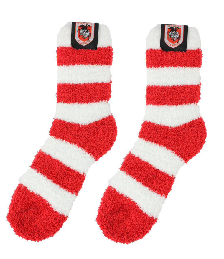 St George Illawarra Dragons Bed Socks