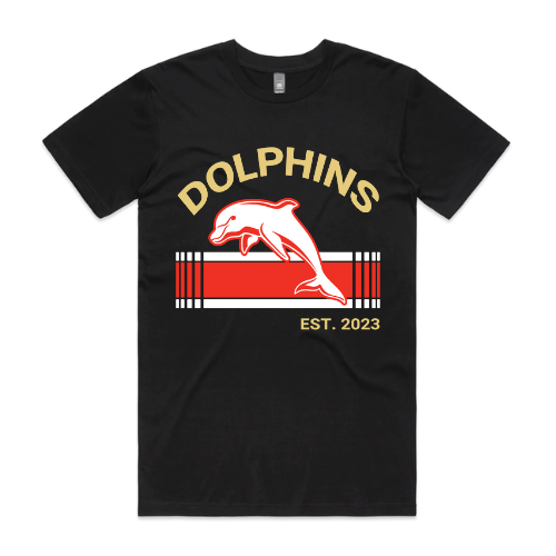 Dolphins Kids Logo Supporter Shirt - Black