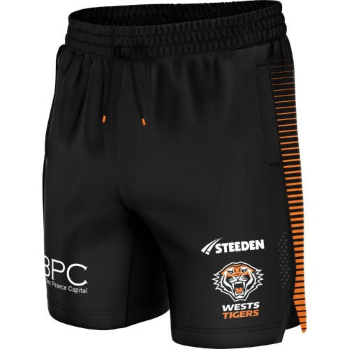 Wests Tigers 2023 Kids Players Training Shorts