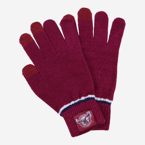 Manly Sea Eagles Touchscreen Gloves