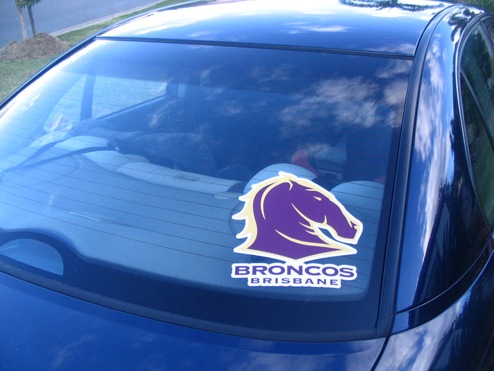 Brisbane Broncos Car Logo Sticker - Mega