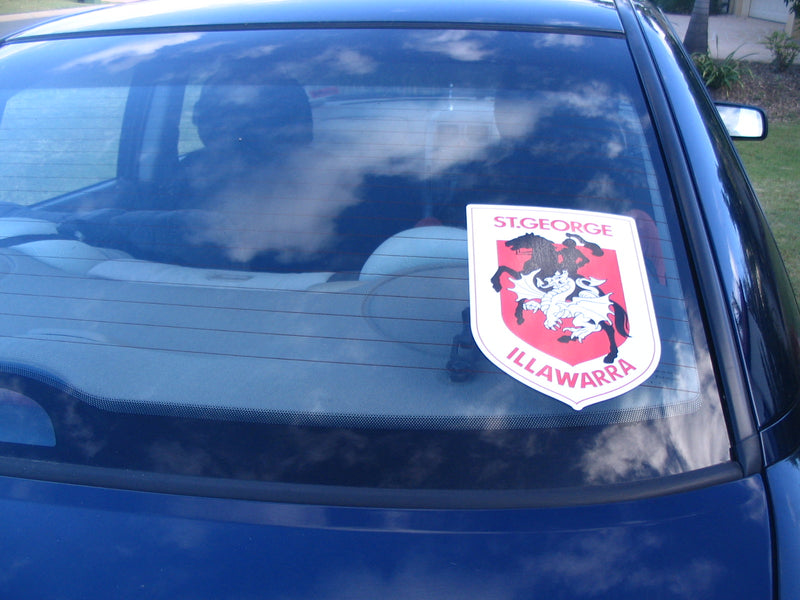 St George Illawarra Dragons Car Logo Sticker - Mega