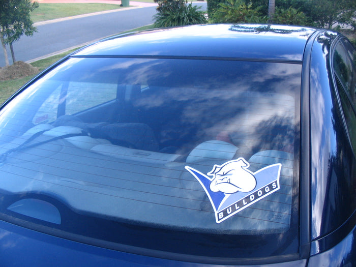 Canterbury Bulldogs Car Logo Sticker - Mega