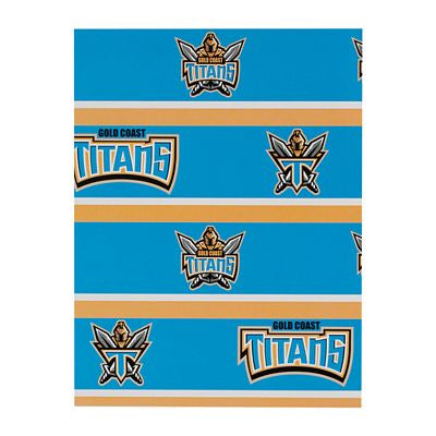 Gold Coast Titans Wrapping Paper