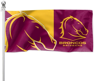 Brisbane Broncos Pole Flag