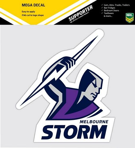 Melbourne Storm Car Logo Sticker - Mega