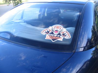 Wests Tigers Car Logo Sticker - Mega