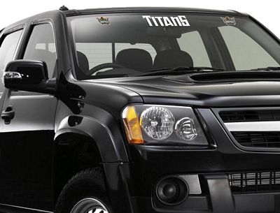 Gold Coast Titans Car Windscreen Sticker
