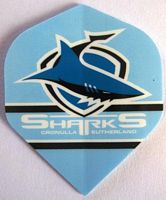 Cronulla Sharks Dart Flights (3pk)